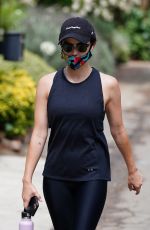 LUCY HALE Out Hiking at Fryman Canyon in Studio City 06/29/2020