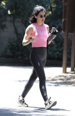 LUCY HALE Out Hiking in Los Angeles 06/11/2020