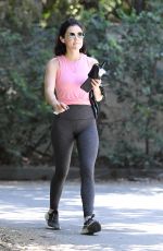 LUCY HALE Out Hiking in Los Angeles 06/11/2020