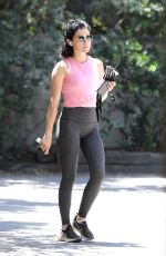 LUCY HALE Out Hiking in Los Angeles 06/11/2020