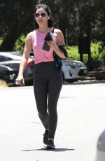 LUCY HALE Out Hiking in Los Angeles 06/11/2020
