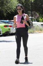 LUCY HALE Out Hiking in Los Angeles 06/11/2020