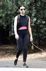 LUCY HALE Out Hiking in Studio City 06/02/2020