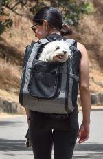 LUCY HALE Out Hiking in Studio City 06/02/2020
