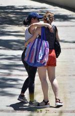 LUCY HALE Out with a Friend in Studio City 06/23/2020