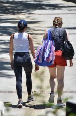 LUCY HALE Out with a Friend in Studio City 06/23/2020