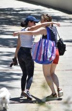 LUCY HALE Out with a Friend in Studio City 06/23/2020