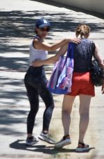 LUCY HALE Out with a Friend in Studio City 06/23/2020