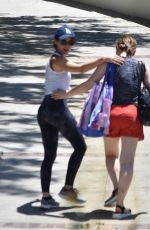 LUCY HALE Out with a Friend in Studio City 06/23/2020