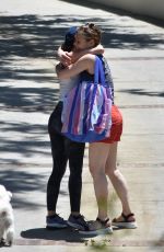 LUCY HALE Out with a Friend in Studio City 06/23/2020