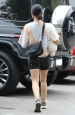 LUCY HALE Out with Her Dog Elvis in Los Angeles 06/25/2020