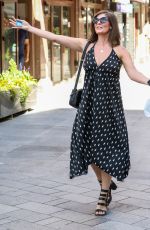 LUCY HOROBIN Arrives at Global Radio in London 06/16/2020