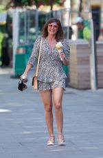 LUCY HOROBIN Arrives at Global Radio in London 06/24/2020