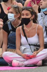 MADISON BEER Out Protesting in Los Angeles 06/05/2020