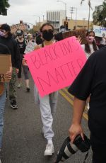 MADISON BEER Out Protesting in Los Angeles 06/05/2020