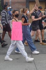 MADISON BEER Out Protesting in Los Angeles 06/05/2020