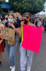 MADISON BEER Out Protesting in Los Angeles 06/05/2020