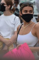 MADISON BEER Out Protesting in Los Angeles 06/05/2020