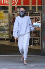 MADISON BEER Wearing Bandana Mask at CVS in Malibu 06/16/2020