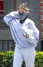 MADISON BEER Wearing Bandana Mask at CVS in Malibu 06/16/2020