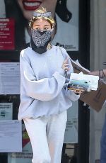 MADISON BEER Wearing Bandana Mask at CVS in Malibu 06/16/2020