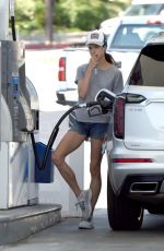 MAGARET QUALLEY at a Gas Station in Los Angeles 06/14/2020