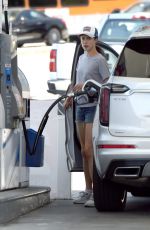 MAGARET QUALLEY at a Gas Station in Los Angeles 06/14/2020
