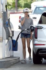 MAGARET QUALLEY at a Gas Station in Los Angeles 06/14/2020