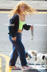MAISIE SMITH Out with Her Dogs in Essex 06/01/2020