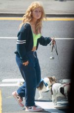 MAISIE SMITH Out with Her Dogs in Essex 06/01/2020