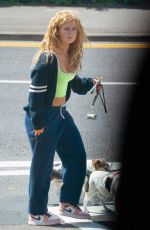 MAISIE SMITH Out with Her Dogs in Essex 06/01/2020