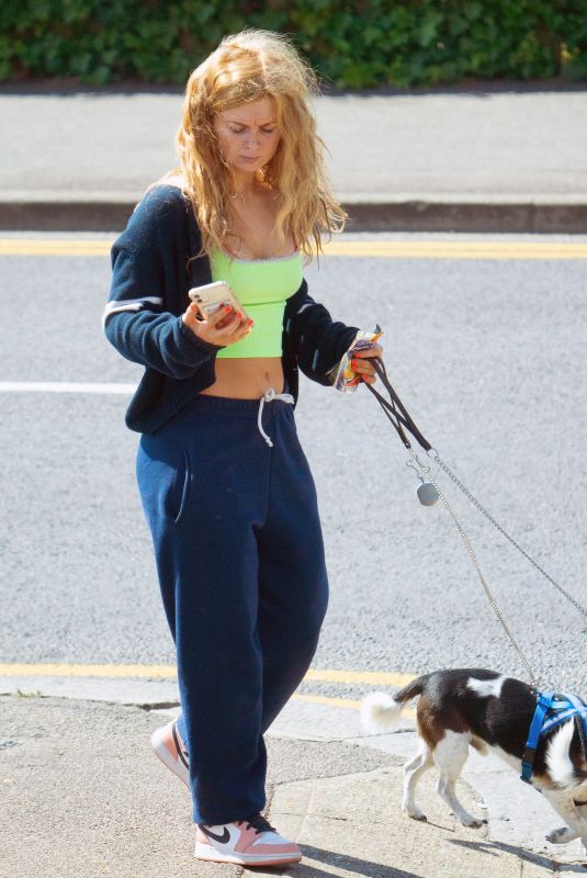 MAISIE SMITH Out with Her Dogs in Essex 06/01/2020