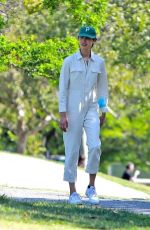 MARGARET QUALLEY at Pan Pacific Park in Los Angeles 06/27/2020
