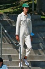 MARGARET QUALLEY at Pan Pacific Park in Los Angeles 06/27/2020