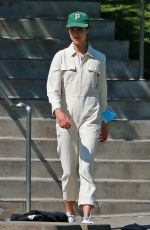 MARGARET QUALLEY at Pan Pacific Park in Los Angeles 06/27/2020