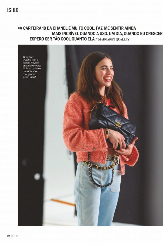 MARGARET QUALLEY in Elle Magazine, Portugal June 2020