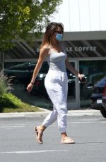 MARIA MENOUNOS Leaves Starbucks in Los Angeles 06/08/2020