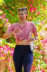 MARIA SHARAPOVA and Alexander Gilkes Out Hiking in Malibu 06/20/2020