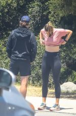 MARIA SHARAPOVA and Alexander Gilkes Out Hiking in Malibu 06/20/2020