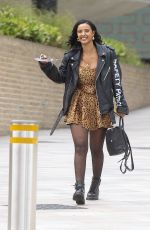 MAYA JAMA Leaves Television Centre in London 06/07/2020