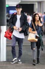 MEGAN FOX and Machine Gun Kelly at LAX Airport 06/29/2020