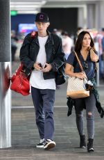 MEGAN FOX and Machine Gun Kelly at LAX Airport 06/29/2020