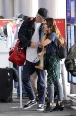 MEGAN FOX and Machine Gun Kelly at LAX Airport 06/29/2020