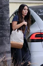 MEGAN FOX and Machine Gun Kelly at LAX Airport 06/29/2020