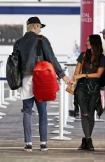 MEGAN FOX and Machine Gun Kelly at LAX Airport 06/29/2020