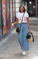 MELANIE SYKES Arrives at BBC Studios in London 06/06/2020