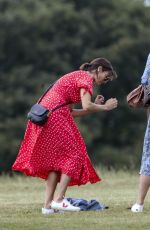 MELANIE SYKES Out at a Park in Primrose Hill 06/17/2020