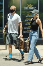 MILEY CYRUS and Cody Simpson Out Shopping in Calabasas 06/09/2020