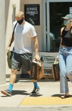 MILEY CYRUS and Cody Simpson Out Shopping in Calabasas 06/09/2020
