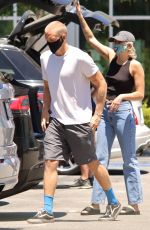 MILEY CYRUS and Cody Simpson Out Shopping in Calabasas 06/09/2020